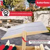 KOTARBAU® Bac à Sable Enfant Extérieur Bois de Pin 120 x Voir les images du produit 4