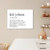 MuchoWow® - Leinwandbilder - Zitat - Küche - Definition - Produktbild-Vorschau 2