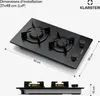 Klarstein Goldflame Nano Plaque De Cuisson Gaz, 2 Brûleurs Voir les images du produit 7