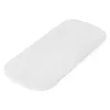 A white baby mattress on a white background. Produktbild-Vorschau