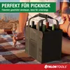 ATHLONTOOLS Flaschenträger 9 Flaschen - schwarz Produktbild-Vorschau 8