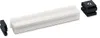 A white damping element and two black connectors are arranged on a white background. Podgląd zdjęcia produktu