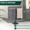 eluno Porte-serviettes sur pied indépendant, 2 barres, Voir les images du produit 2