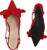 VAN HILL Damen Slingpumps Pumps Stiletto Schleifen Spitz Produktbild-Vorschau 3