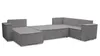 A gray sectional sofa is shown against a white background. Produktbild-Vorschau