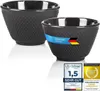 Dimono Asiatische  teebecher gusseisen Satz | Robust und Produktbild-Vorschau 1