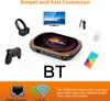 A marketing image showing a smart player device surrounded by various accessories and connectivity icons, with feature descriptions at the bottom. Náhled obrázku produktu