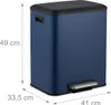Poubelle de cuisine, double compartiment, capacité 15 L Voir les images du produit 3