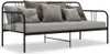 vidaXL Rám rozkladacej pohovky čierny kovový 90x200 cm Náhľad obrázku produktu 5