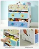 SONGMICS Spielzeugregal für Kinder mit 7 Aufbewahrungsboxen Produktbild-Vorschau 2