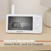 GRUNDIG Video Babyphone Farbbildschirm 5 Zoll weiß Produktbild-Vorschau 8