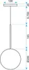 tooLight Hängelampe App1684-1Cp 20Cm Chrome Produktbild-Vorschau 5