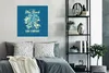 MuchoWow® Poster Surfbrett - Strand - Retro 75x75 cm - Wand Produktbild-Vorschau 4