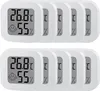 10 Stücke Hygrometer Thermometer - Luftfeuchtigkeitsmesser Produktbild-Vorschau 1