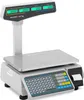 Handelswaage mit LCD-Etikettendrucker 30 kg / 15 g Produktbild-Vorschau 2