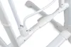 A close-up view of the white frame and connectors of a chair or swing. Produktbild-Vorschau