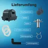 Teichbelüfter 600 L/H stufenlos regulierbar | 10 Watt Produktbild-Vorschau 4