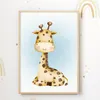 Safari Tiere 3er Set Bilder Zebra Elefant Giraffe Produktbild-Vorschau 5