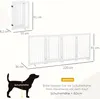 PawHut – barierka dla psów, 91 cm, drewniana barierka Podgląd zdjęcia produktu 3