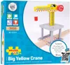 Bigjigs Schiene Big Crane Gelb Produktbild-Vorschau 6
