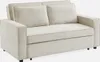 sweeek - Divano letto a 2 posti con rivestimento in velluto Anteprima dell’immagine prodotto 1