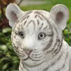 Dekofigur Gartenfigur weißer Tiger Produktbild-Vorschau 4