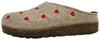 Haflinger Damen Pantoffel Schurwolle Herz Stickerei Grizzly Produktbild-Vorschau 15