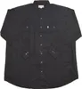 Übergrößen Herrenhemd Twill KAMRO Schwarz 9XL Produktbild-Vorschau 1
