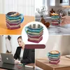 Tasse en forme de livre peinte, tasse à café empilée en 3D, Voir les images du produit 10
