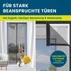 Hoberg Tür-Insektenschutz - 80 x 210 cm - Schwarz Produktbild-Vorschau 4
