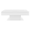 ML-Design Couchtisch mit 2 Staufächern, 110x60x40 cm, Weiß Produktbild-Vorschau 2