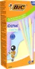 BIC Kugelschreiber Cristal Pastel Strichfarbe: blau 20er Produktbild-Vorschau 1