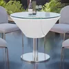MARTINI | LED Club Tisch | Ø:H 70 x 80 cm | RGB | Akku | Produktbild-Vorschau 1