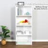 Bücherregal, Modernes MDF-Regal mit 6 Fächern und Produktbild-Vorschau 4
