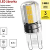 LED žárovka Classic JC / G9 / 2,5 W (32 W) / 350 lm / teplá bílá  Náhled obrázku produktu