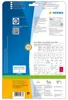 HERMA Universele etiketten, PREMIUM kwaliteit, 99,1 x 38,1 Productafbeelding-voorbeeld 3
