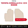 DURBAN Beige Velours-Fußmatten vorne für Toyota Auris I Produktbild-Vorschau 17