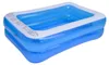 SunClub Planschbecken rechteckig 155 x 108 x 46 cm blau mit Produktbild-Vorschau 3