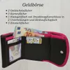 flevado Damengeldbörse Kinder Partybörse RFID Schutz Echt Produktbild-Vorschau 2