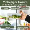 classbach Frischhaltedosen Glas mit Deckel | 3er Set | für Produktbild-Vorschau 14