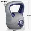 GORILLA SPORTS® Kettlebell - 12 kg Gewichte, Kunststoff - Produktbild-Vorschau 5