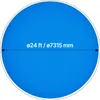 SucceBuy okrągła pokrywa solarna na basen φ 7315 mm, folia Podgląd zdjęcia produktu 8