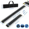 JOIEYOU 2X Rollstuhlrampe Teleskop 107-183 cm Aluminium Produktbild-Vorschau 2