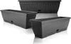 BigDean 3x Blumenkasten mit abnehmbarem Untersetzer Produktbild-Vorschau 5