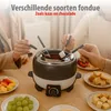 Cuisinier Deluxe Fondueset Elektrisch 800W – Fonduepan 2L Productafbeelding-voorbeeld 6