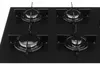 Beko HILG64120S Kochfeld Schwarz Integriert 60 cm Gas 4 Produktbild-Vorschau 5