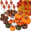set de décoration d'automne de 162 pièces - feuilles Voir les images du produit 2