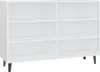 vidaXL Sideboard blanc 103,5x35x70 cm bois composite Voir les images du produit 2