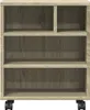 vidaXL Stojan na tiskárnu s kolečky Sonoma dub 41x32x48 cm Náhled obrázku produktu 5