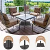 COSTWAY Support pour parasol 21,5 kg, poids du parasol avec Voir les images du produit 4